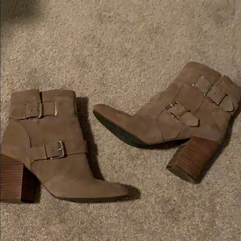 Tan Booties